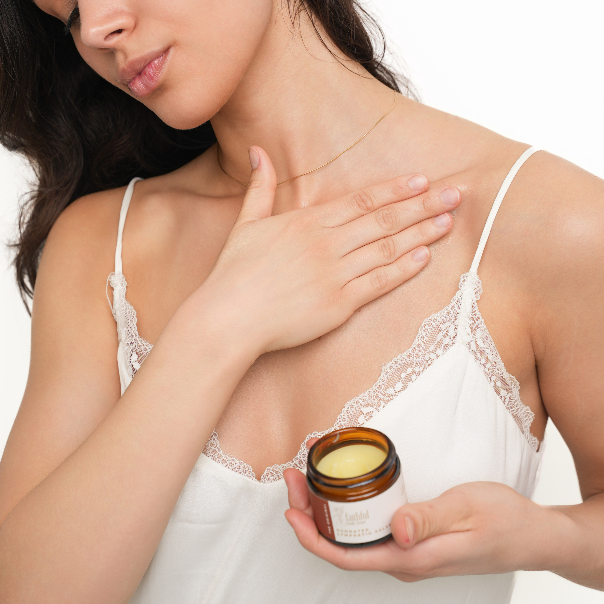 Ozonated lymphatic support