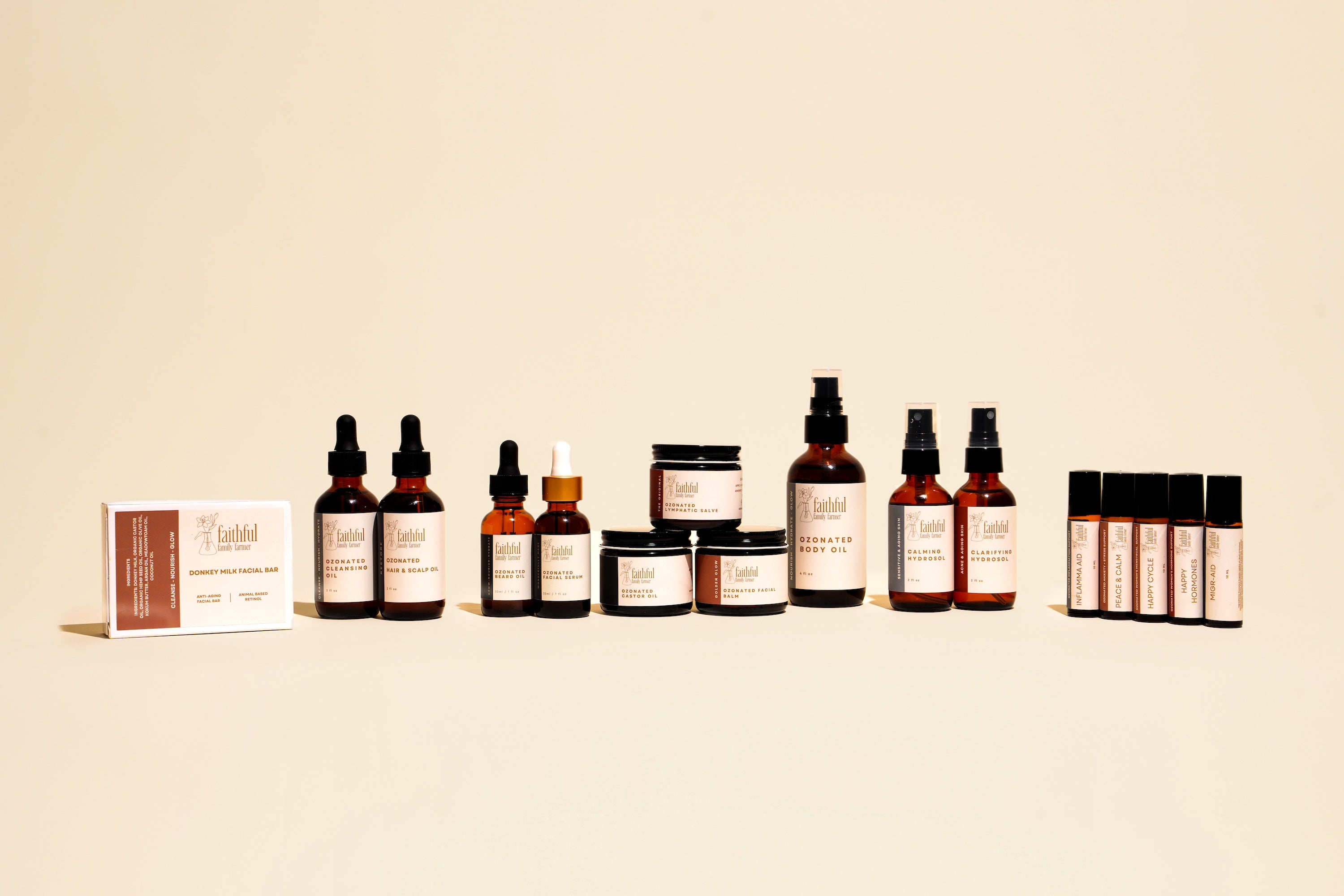 ozonated skincare products