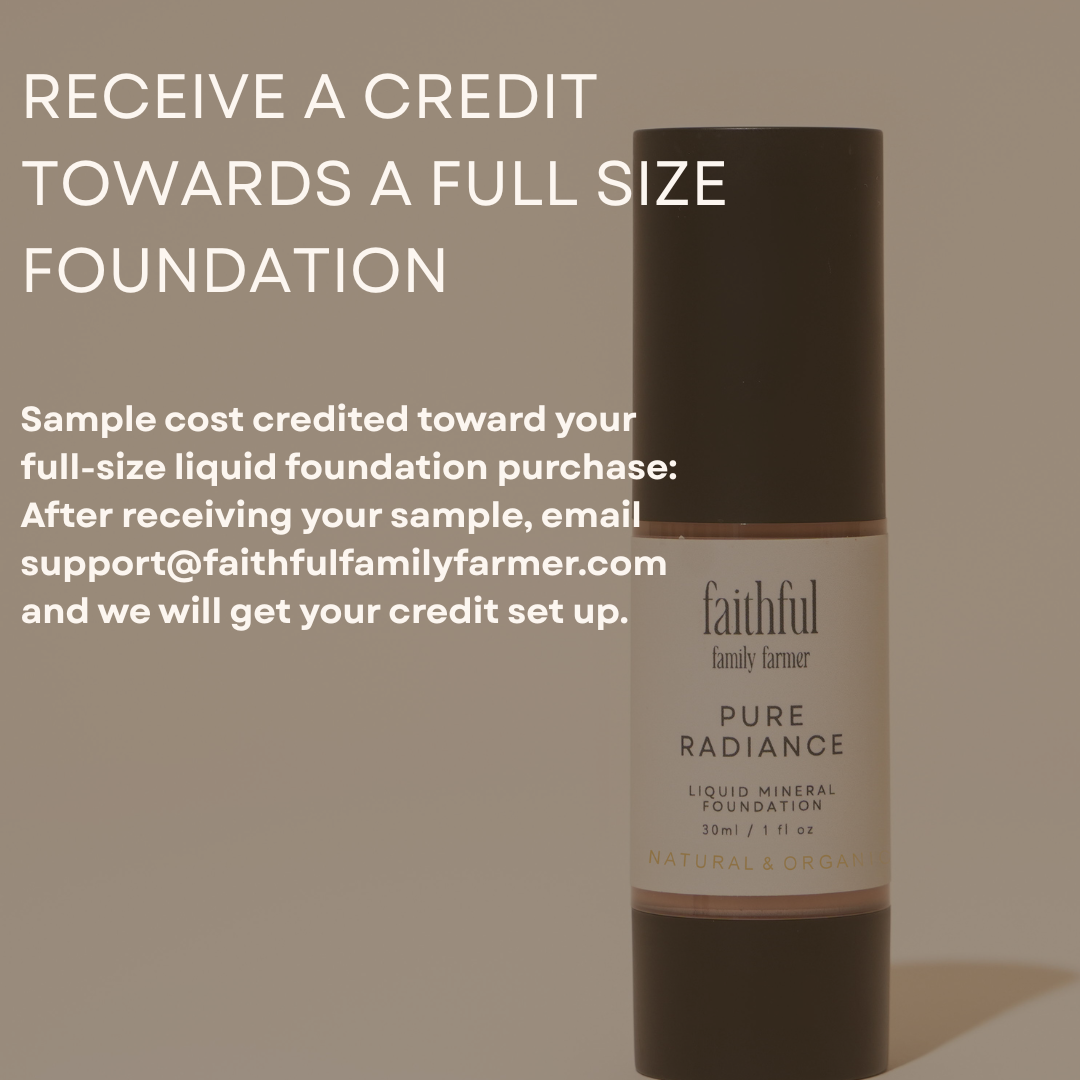 (SAMPLES) Natural Liquid Mineral Foundation