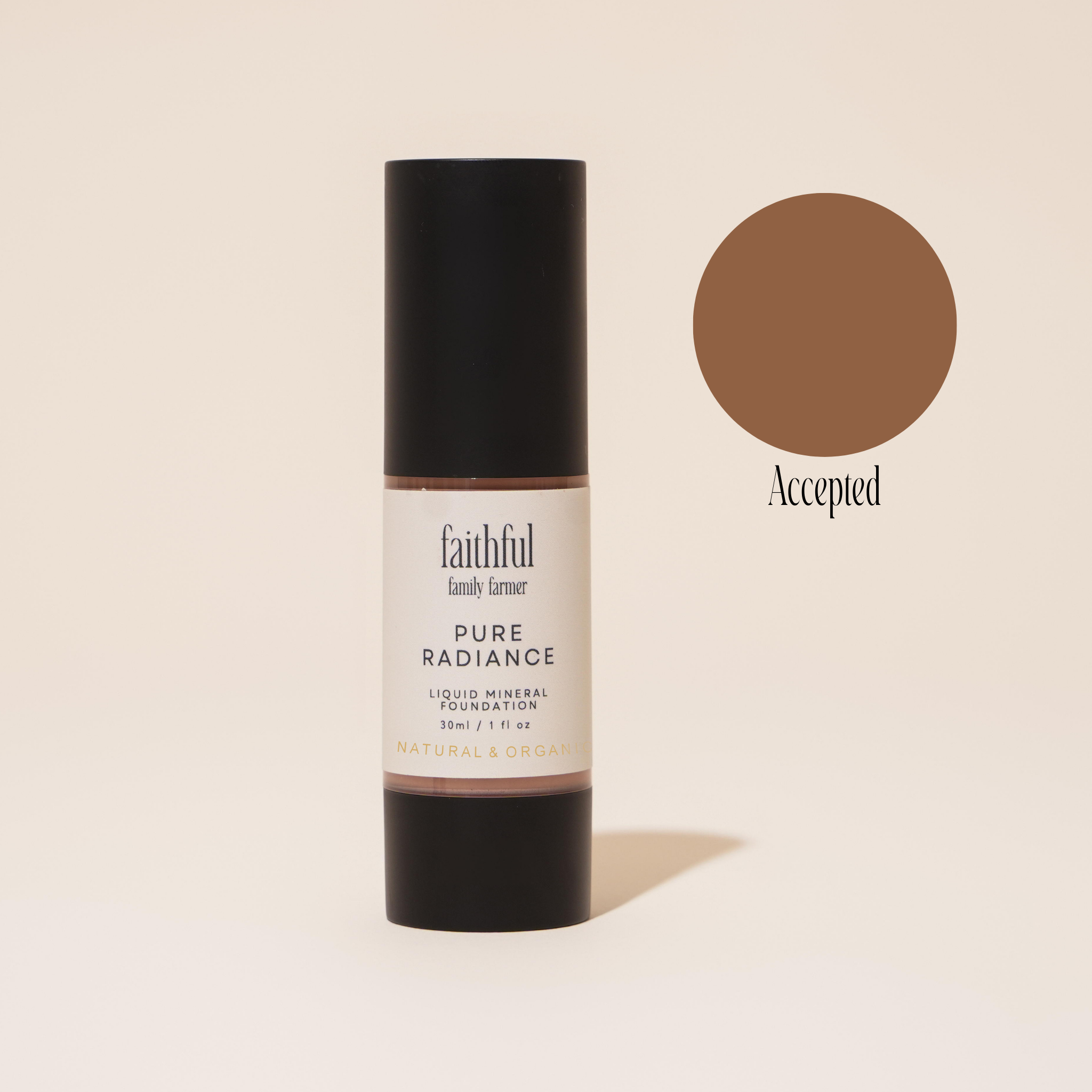 Pure Radiance: Natural Liquid Mineral Foundation