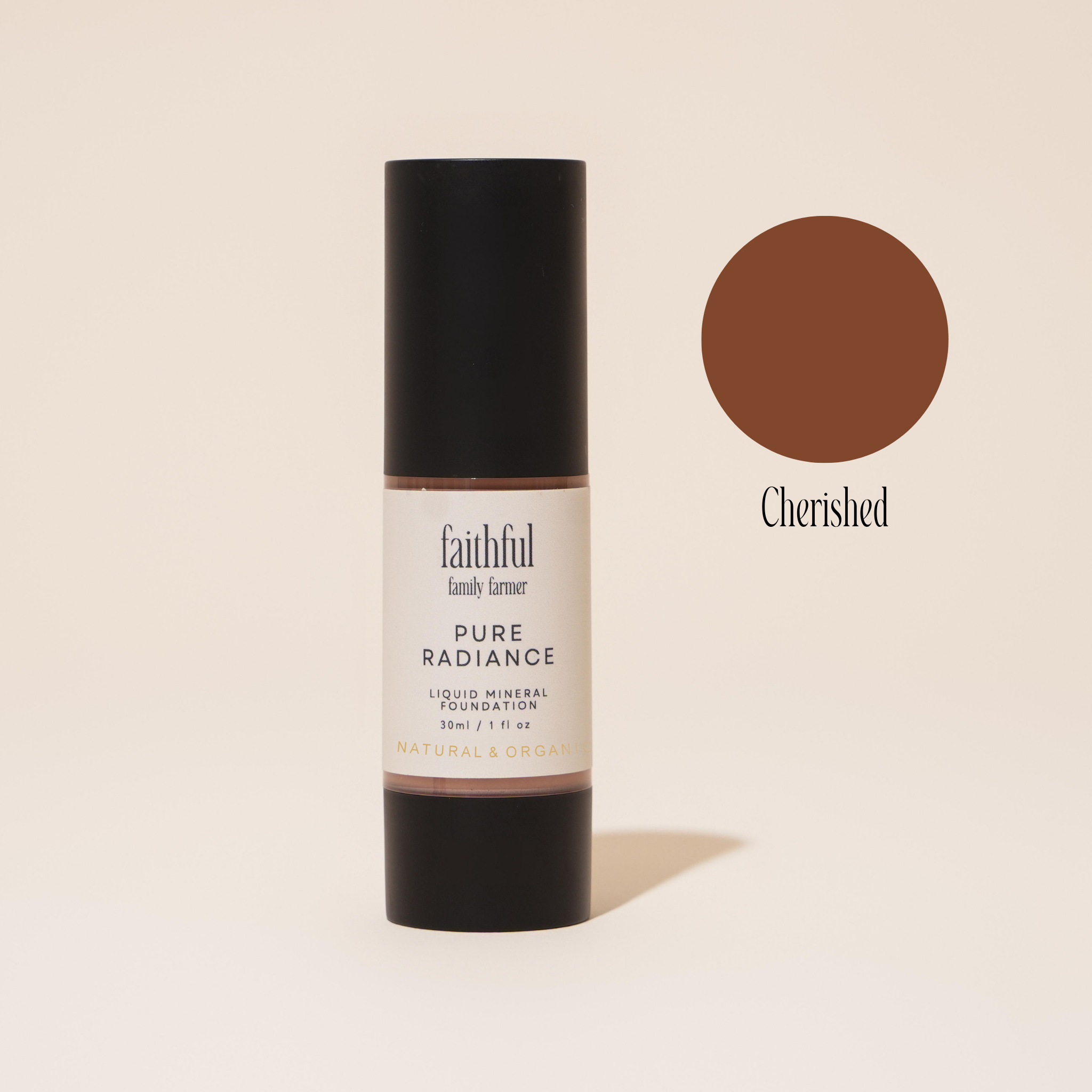 Pure Radiance: Natural Liquid Mineral Foundation