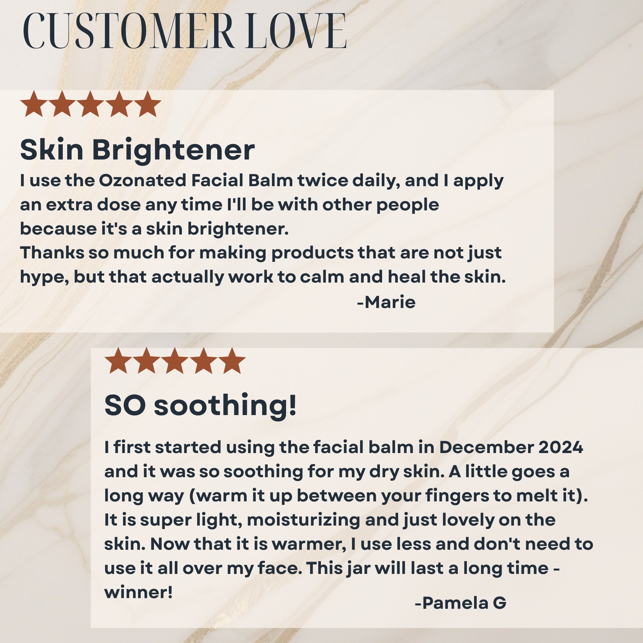 Ozonated Facial Balm
