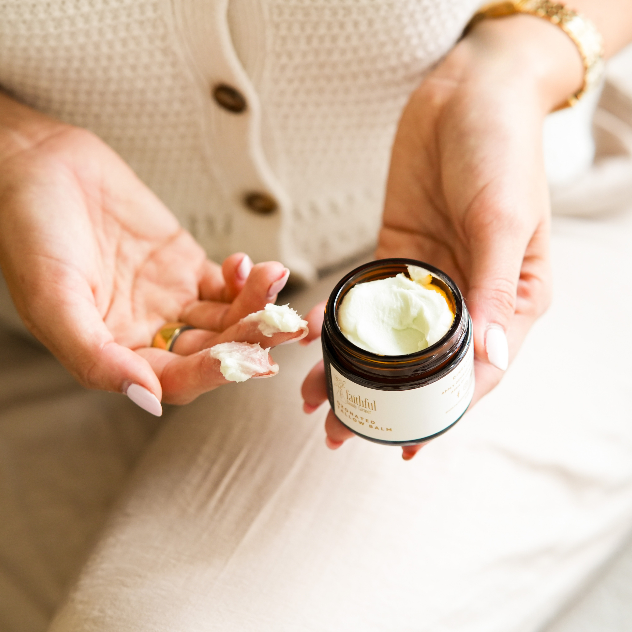 ozonated tallow balm