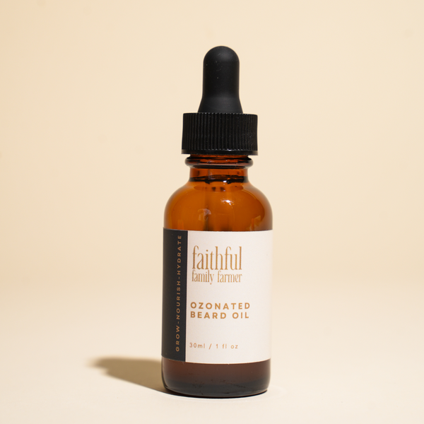 Ozonated Beard Oil