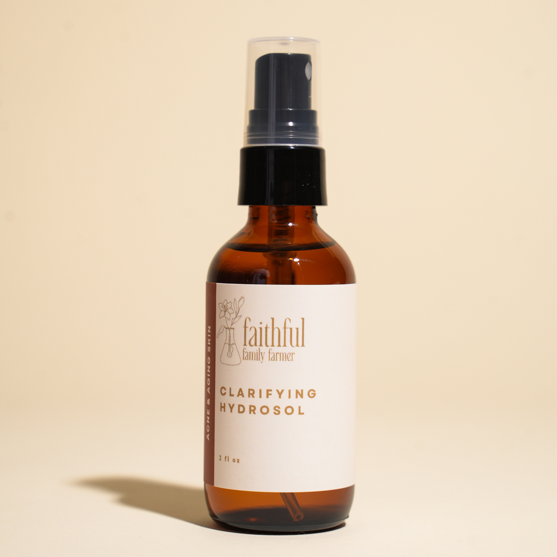 organic hydrosol for acne prone skin