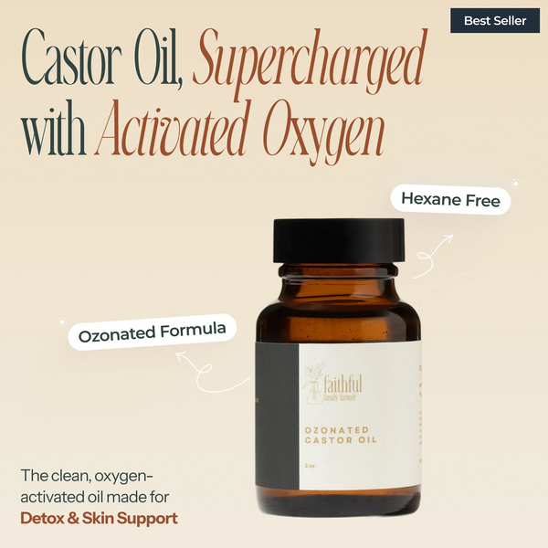 Ozonated Castor Oil