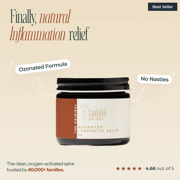 Ozonated Lymphatic Salve