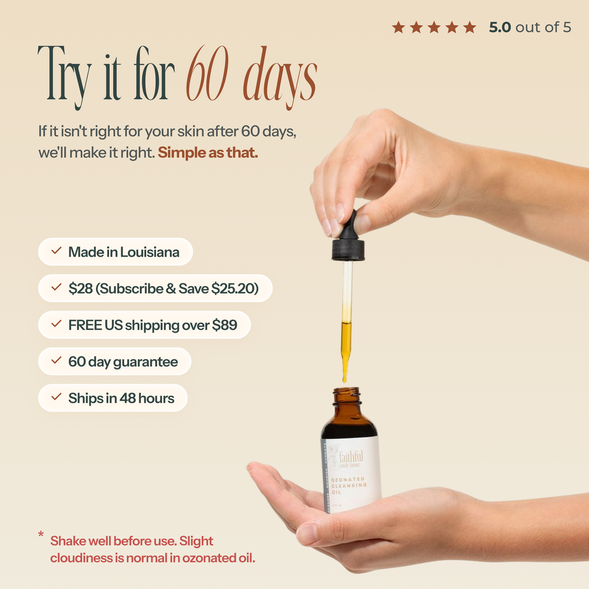 Ozonated Cleansing Oil