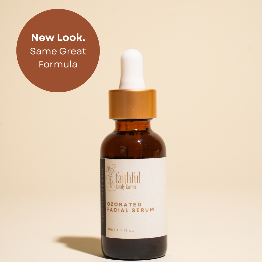 Ozonated Facial Serum
