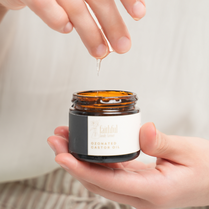 Ozonated Castor oil texture