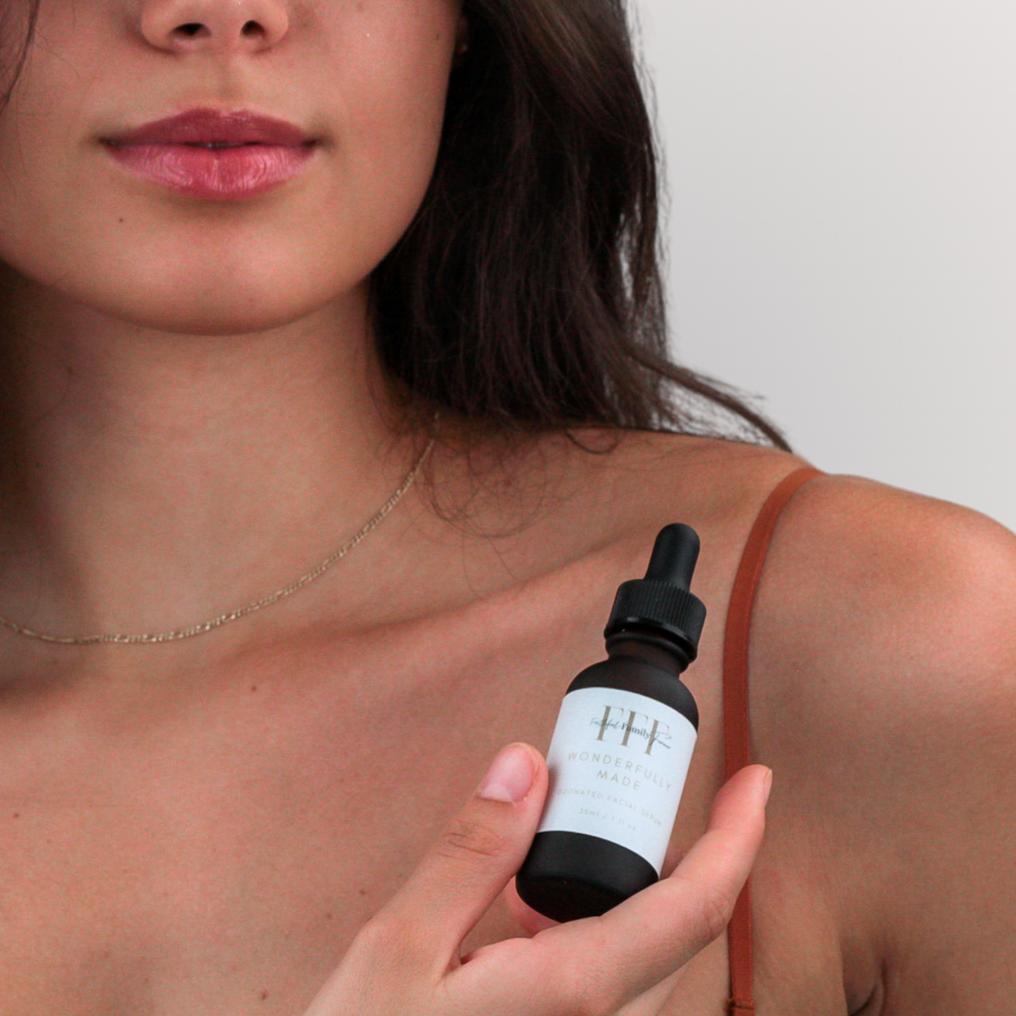 Ozonated facial serum