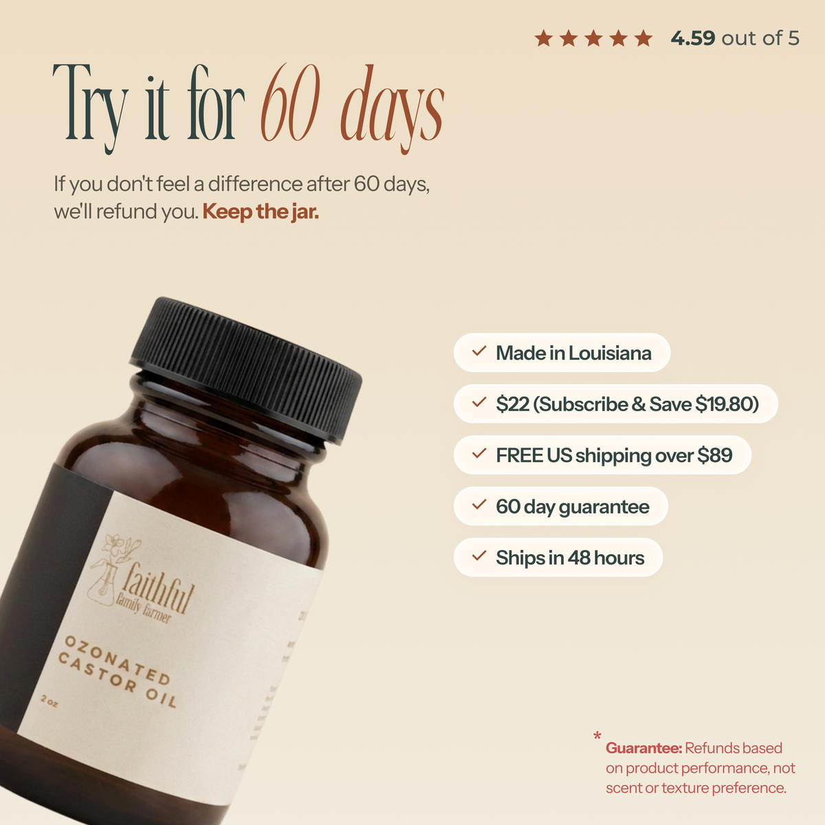 Ozonated Castor Oil