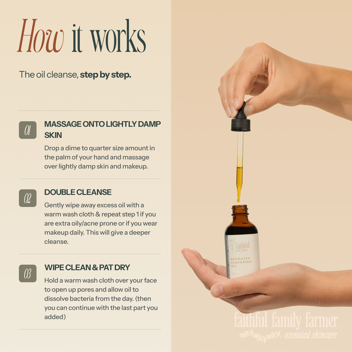 Ozonated Cleansing Oil