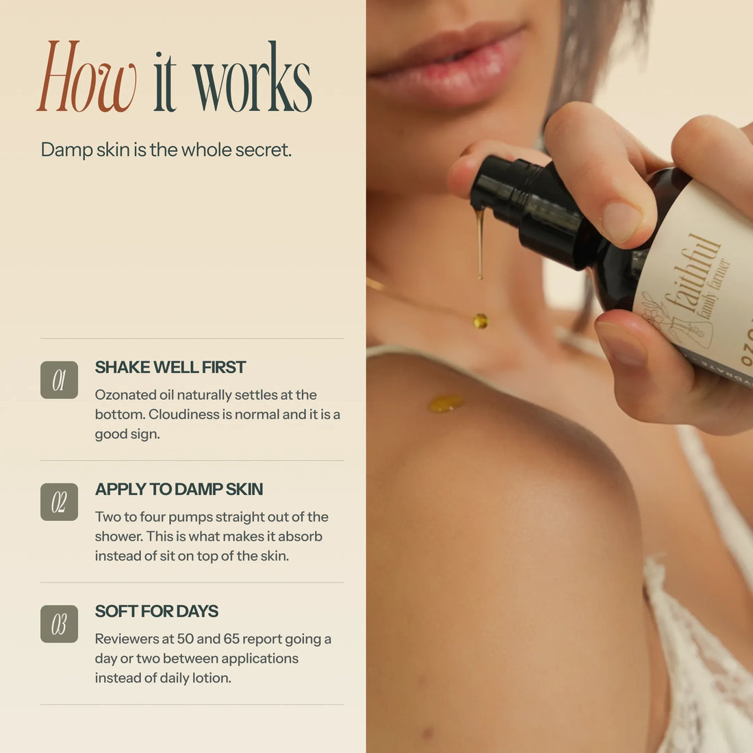 Ozonated Body Oil