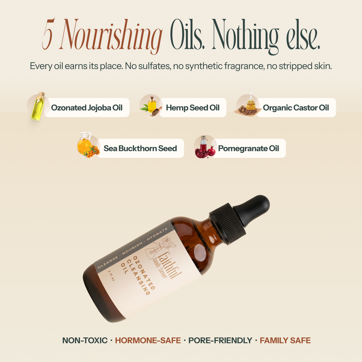 Ozonated Cleansing Oil