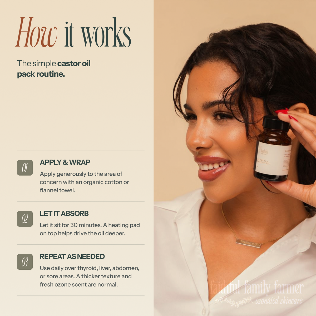Ozonated Castor Oil