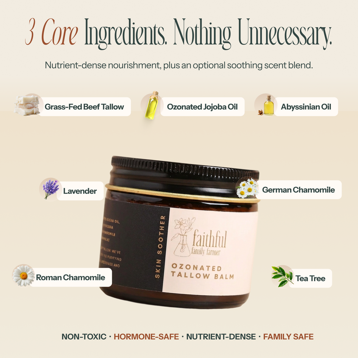 Ozonated Tallow Balm