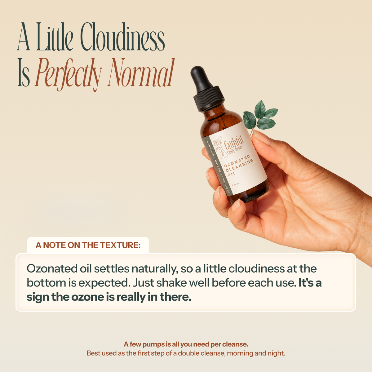 Ozonated Cleansing Oil
