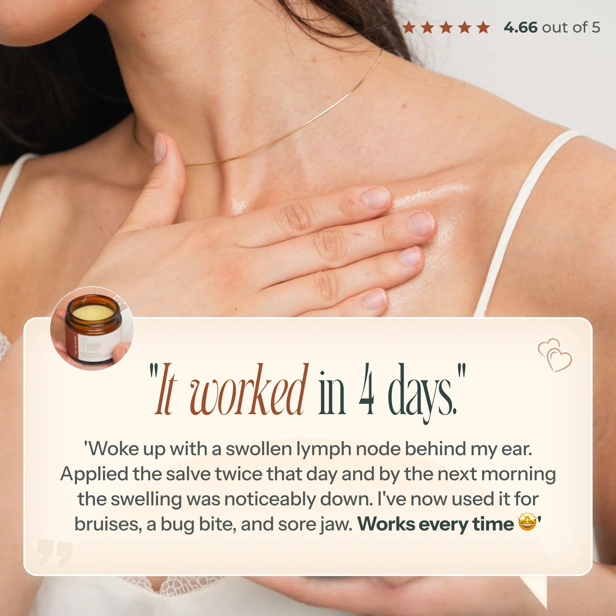 Ozonated Lymphatic Salve