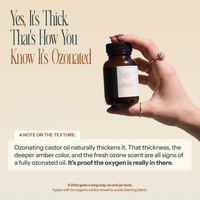 Ozonated Castor Oil