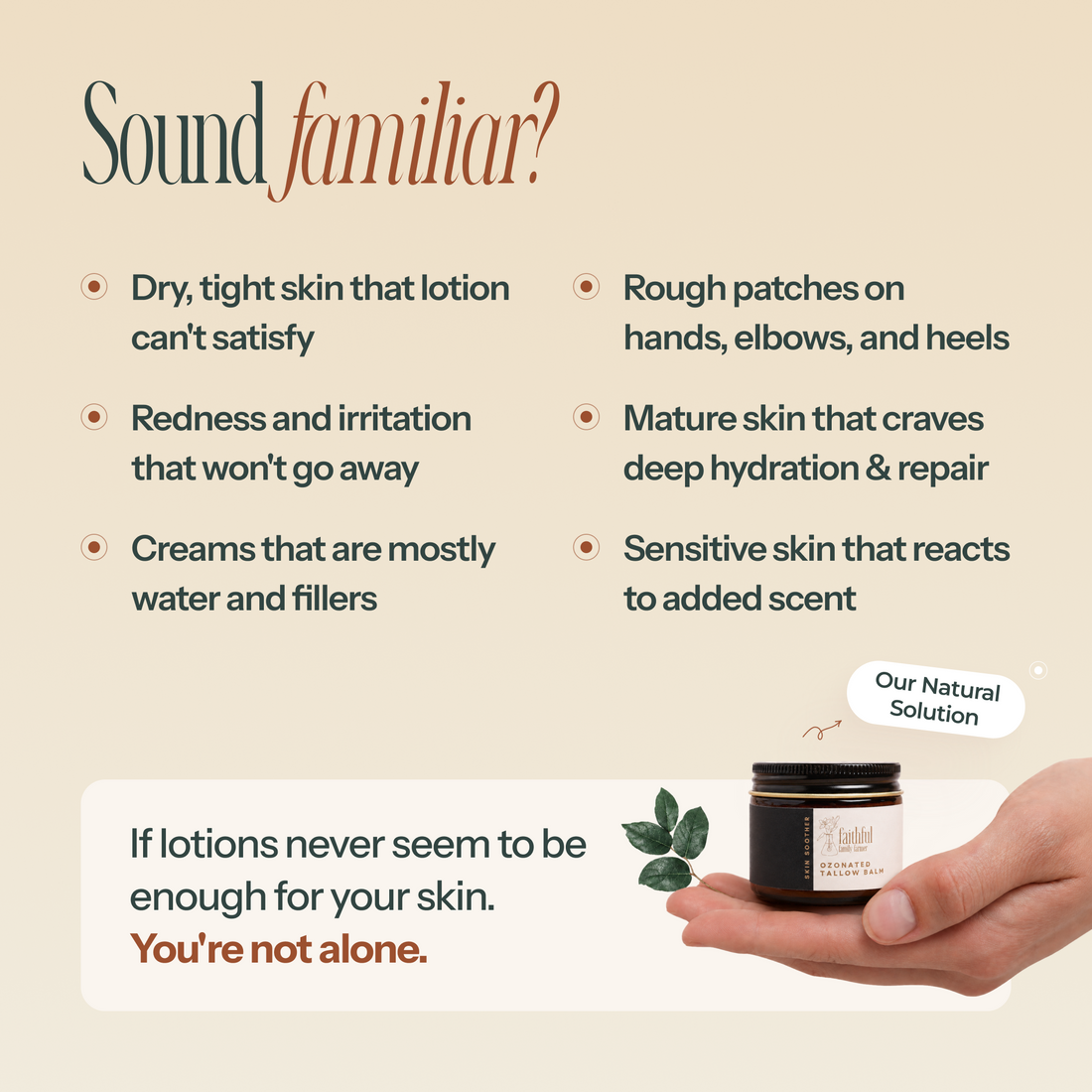 Ozonated Tallow Balm