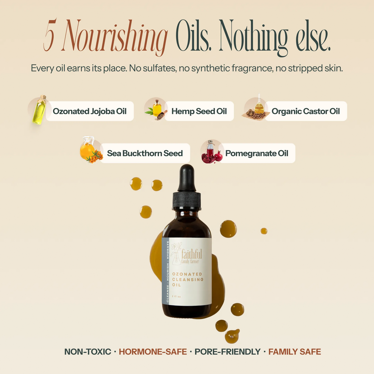 Ozonated Cleansing Oil