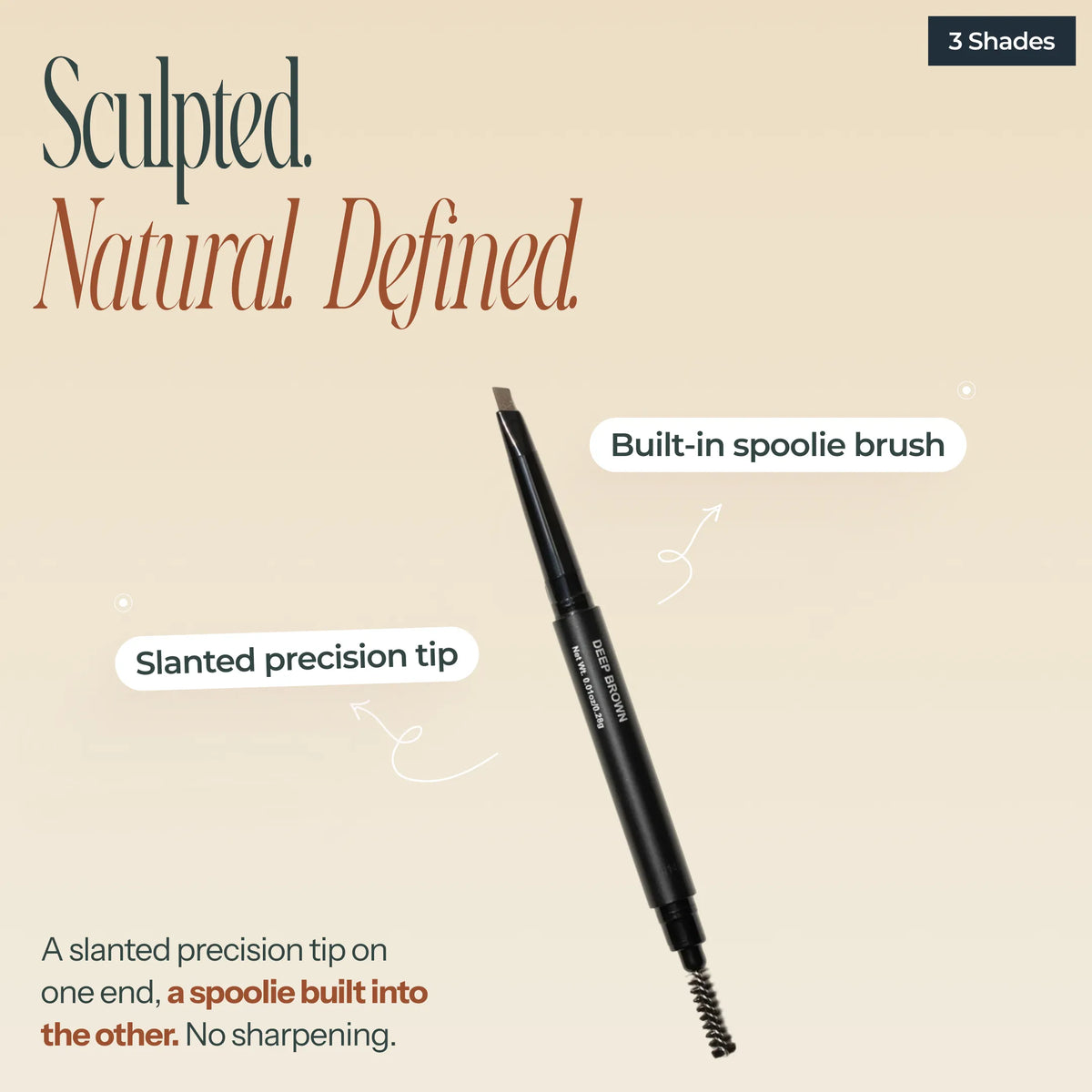 Natural Retractable Brow Pencil