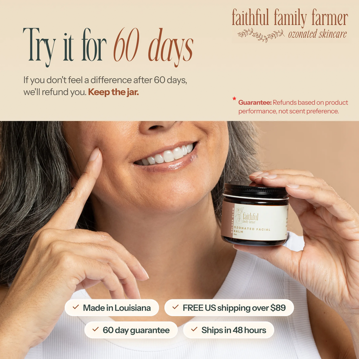 Ozonated Facial Balm
