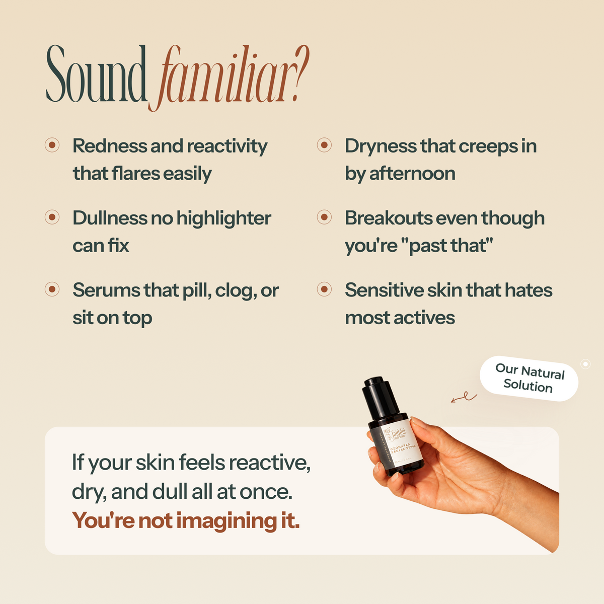 Ozonated Facial Serum