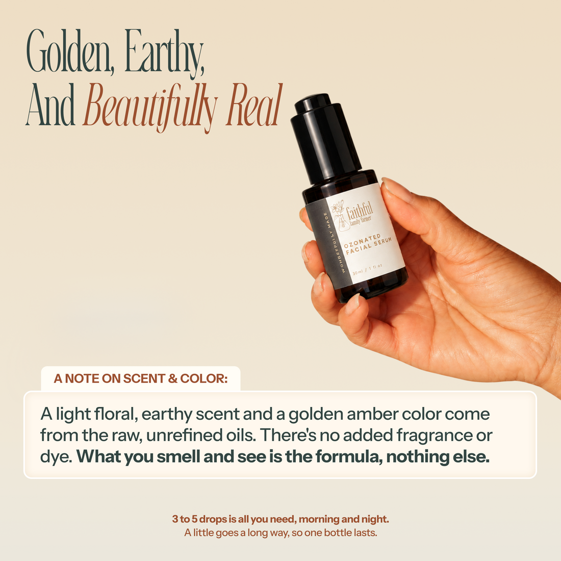 Ozonated Facial Serum