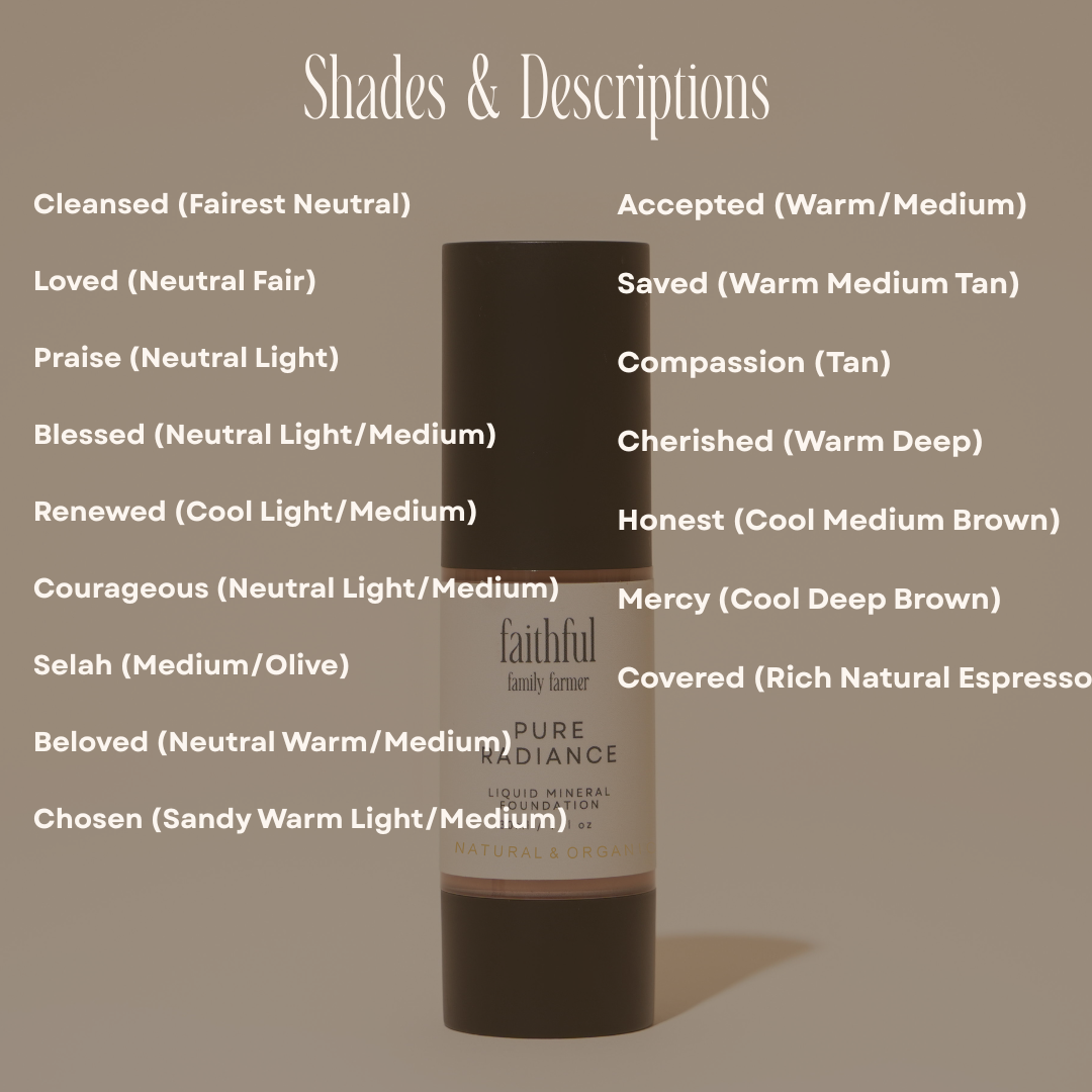 (SAMPLES) Natural Liquid Mineral Foundation