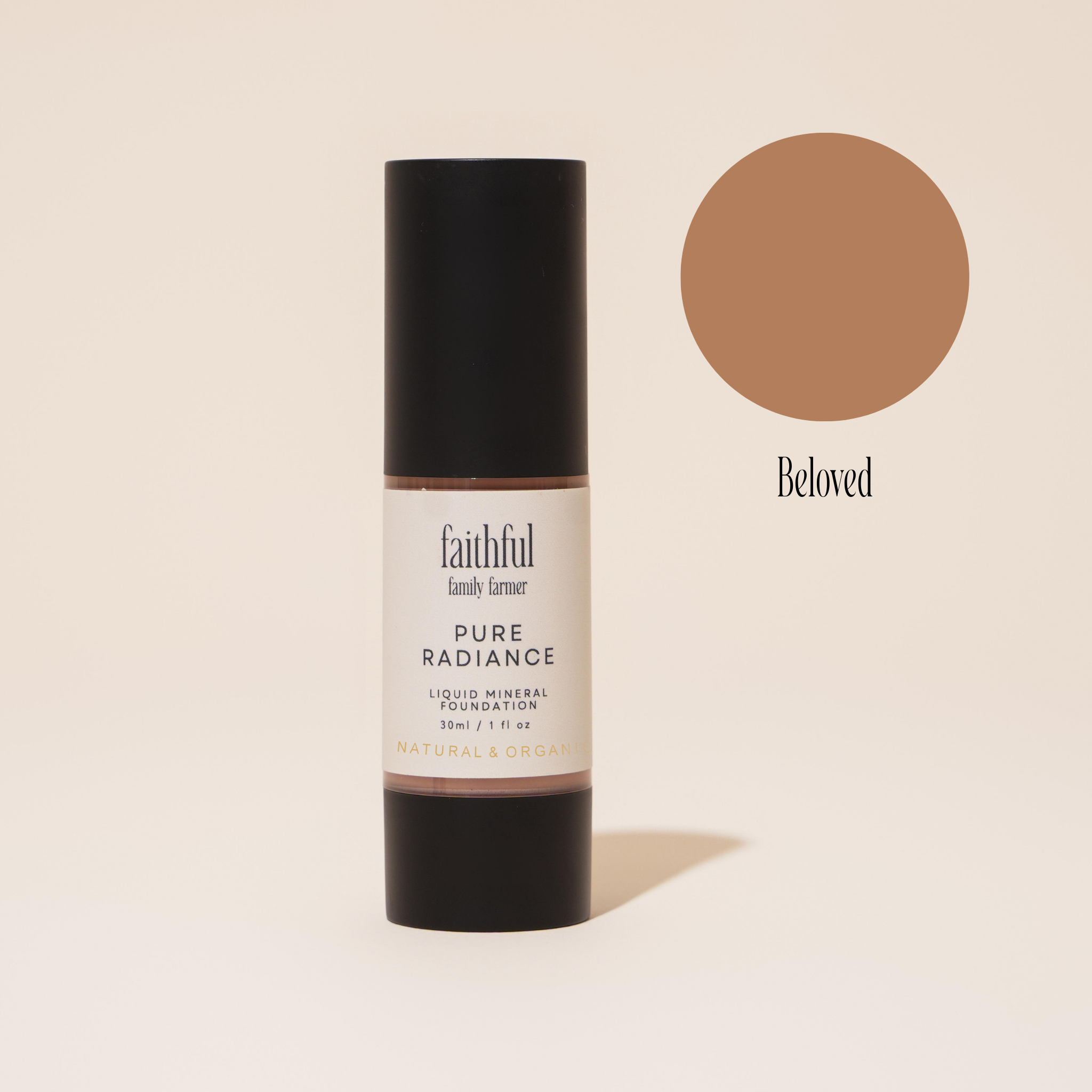 Pure Radiance: Natural Liquid Mineral Foundation