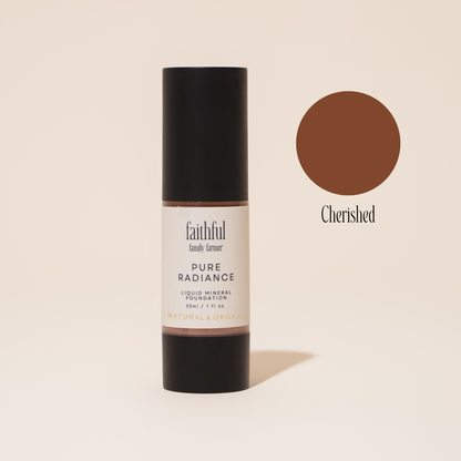 Pure Radiance: Natural Liquid Mineral Foundation