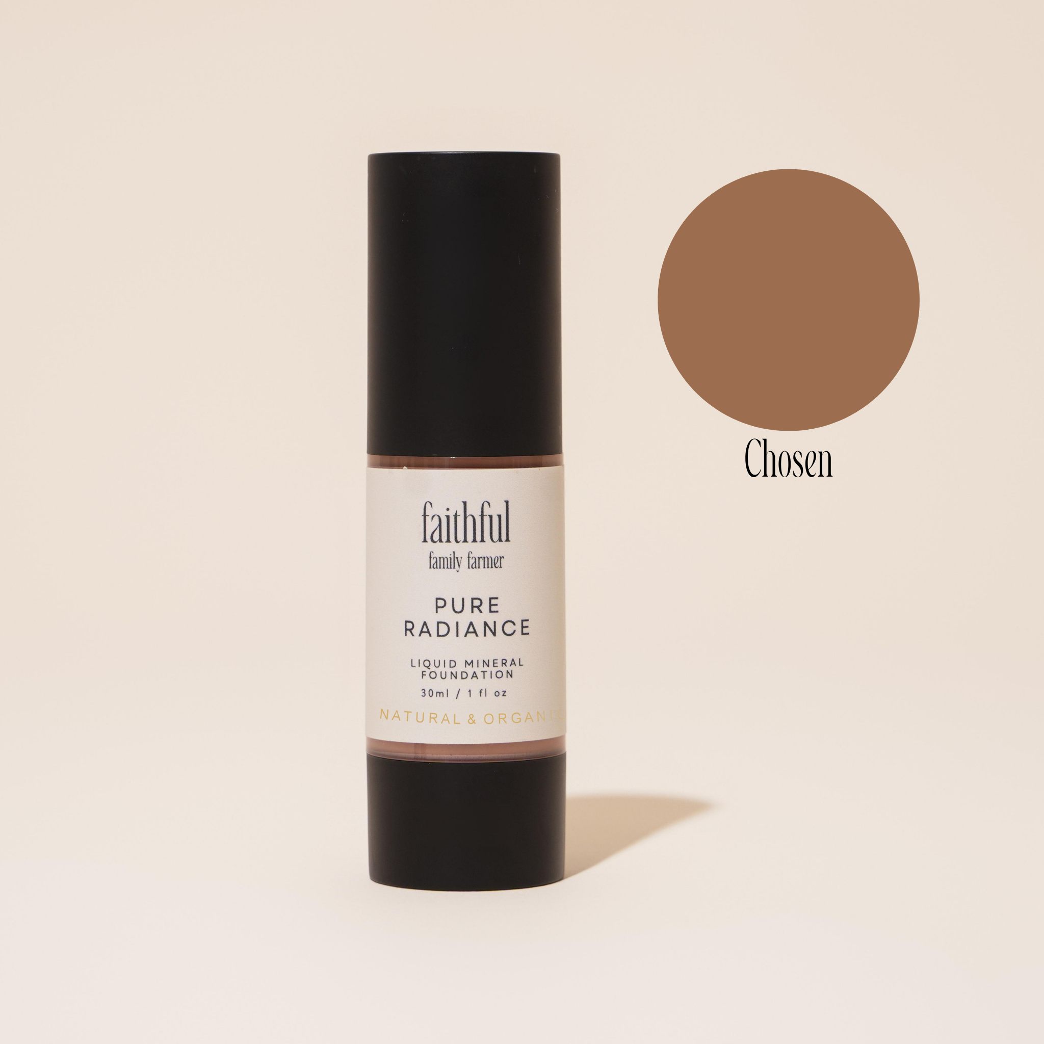 Pure Radiance: Natural Liquid Mineral Foundation