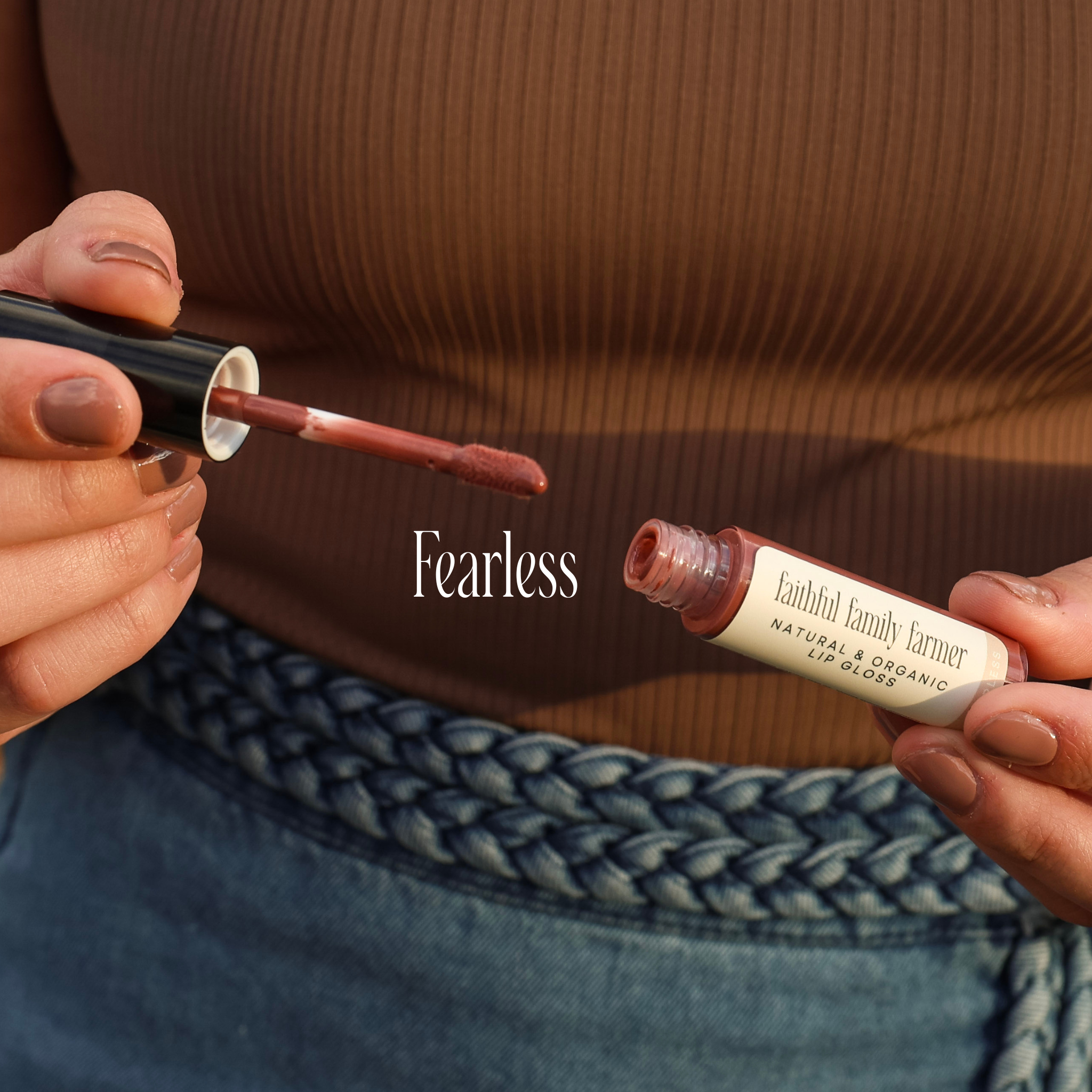 naturally pigmented lip gloss