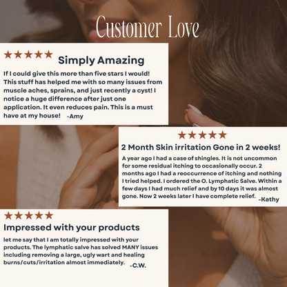 Ozonated Lymphatic Salve