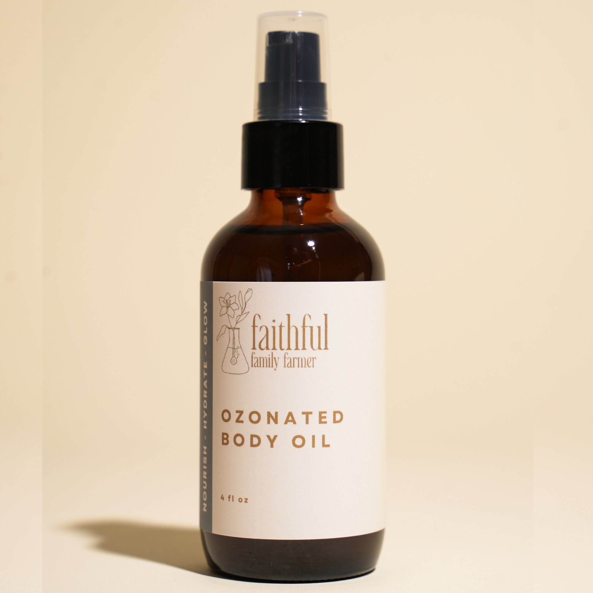 ozonated body oil