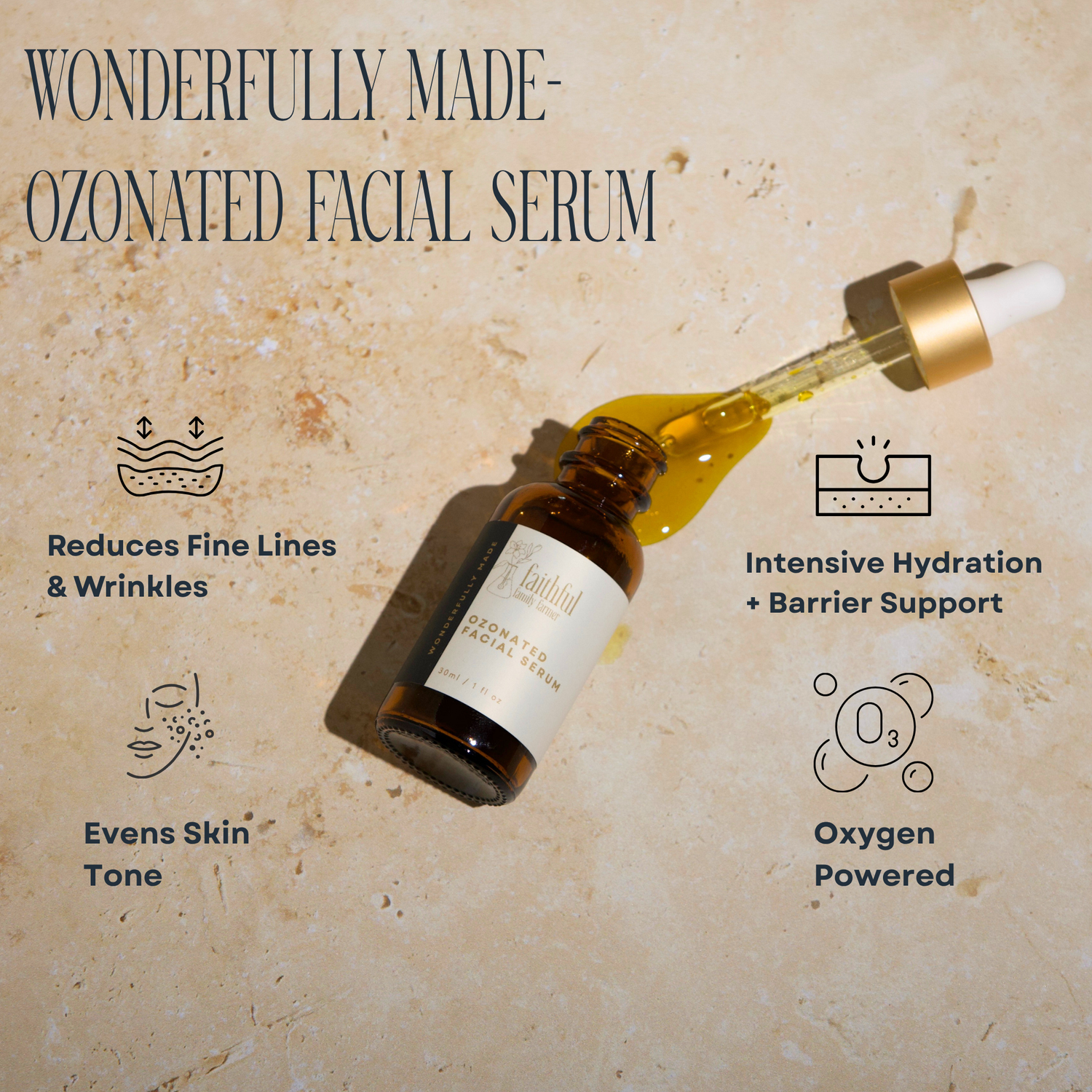 Ozonated Facial Serum