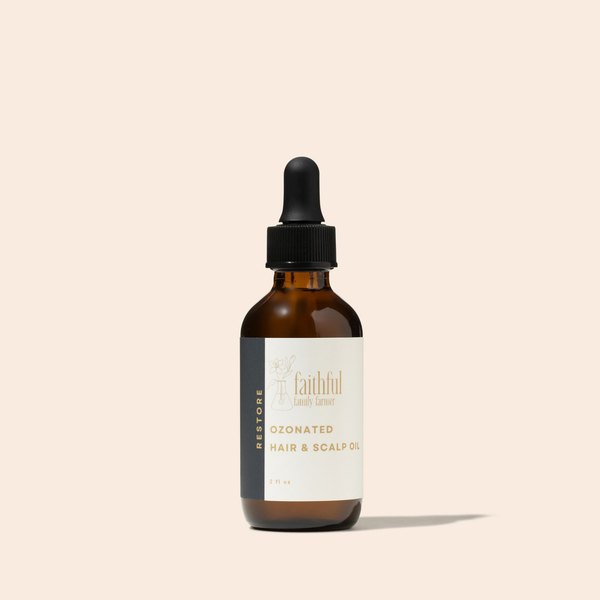 Ozonated Hair & Scalp Oil