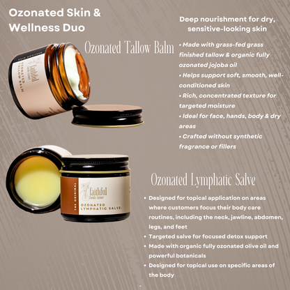 ozonated skin and wellness duo