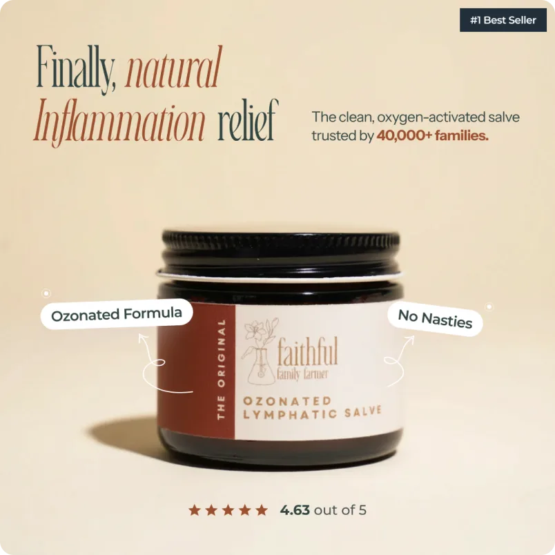 Ozonated Lymphatic Salve